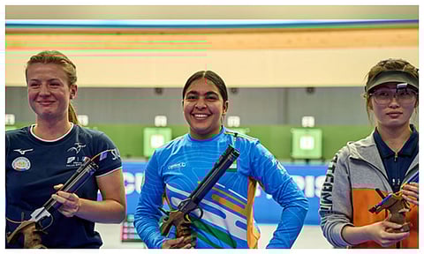 Suruchi Singh clinches gold in women's 10m air pistol at ISSF World Cup in Munich 