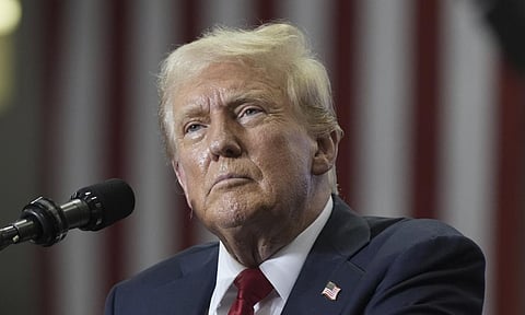 US President Donald Trump (AP)