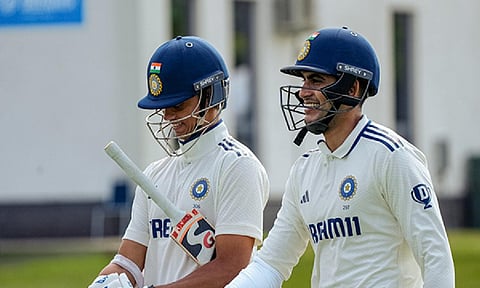 Shibman Gill and Yashasi Jaiswal (Photo: @BCCI/X)