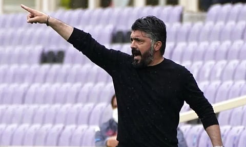 Former hard-tackling midfielder Gennaro Gattuso (AP) 