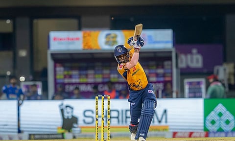 Visual from the match 