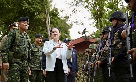 Thailand’s Prime Minister Paetongtarn Shinawatra (AP)