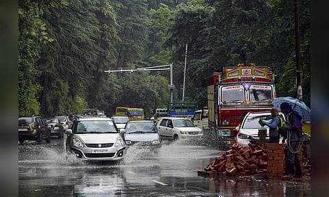 heavy rains in the mid and lower hills can trigger landslides and mudslides in vulnerable areas (Photo: PTI)