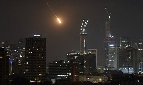 Iran Attacks Israel (AP)