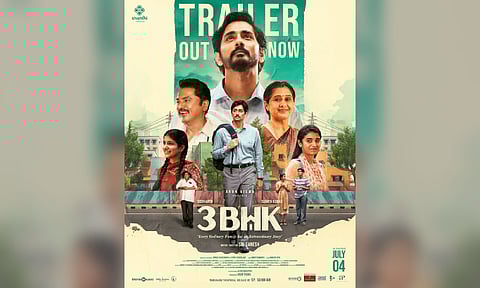 Trailer of Siddharth's gripping family drama '3BHK' released