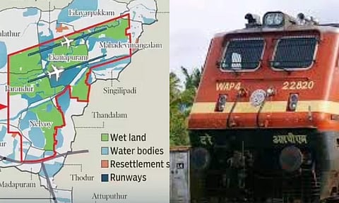 MoS Somanna proposes new railway station near Parandur airport site 