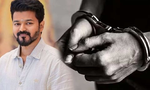 Police detain students for displaying actor Vijay's image at Chennai government event