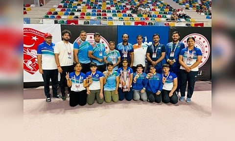 Indian women wrestlers shine at Yasar Dogu International Tournament in Turkey (Photo: IANS)