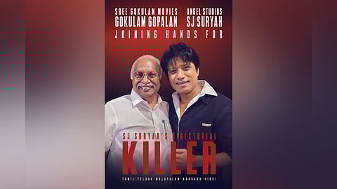  SJ Suryah's next directorial venture, Killer poster
