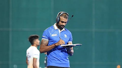 India Junior Hockey team coach PR Sreejesh