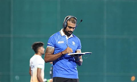 India Junior Hockey team coach PR Sreejesh (Image: HI)