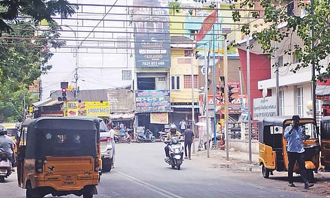 Shade nets missing at the Royapuram signal