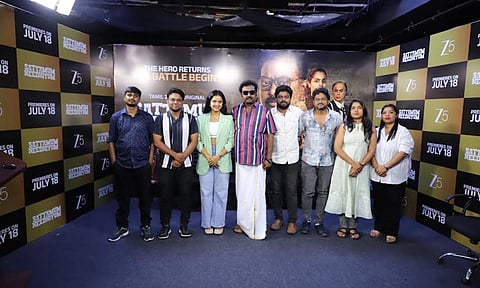 From the launch event of Sattamum Neethiyum series