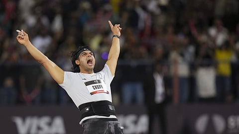 Indian javelin throw superstar Neeraj Chopra