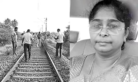 Couple ends life in front of moving train near Namakkal