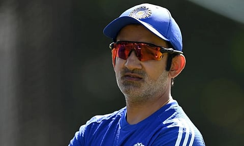 India head coach Gautam Gambhir 