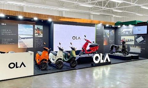 Ola Electric showroom 
