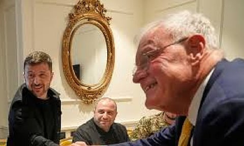 Trump envoy arrives in Kyiv as US pledges Patriot missiles to Ukraine