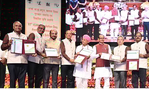 Scientists from ICAR-Sugarcane Breeding Institute (SBI), Coimbatore, conferred with Rashtriya Krishi Vigyan Puraskar – 2025 