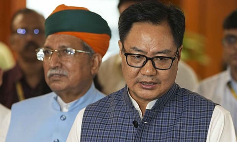 Union Minister Kiren Rijiju (PTI) 