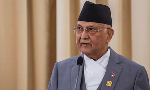 Prime Minister K P Sharma Oli (PTI)