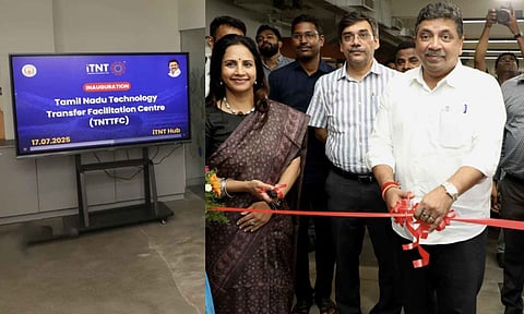 TN minister Palanivel Thiaga Rajan inaugurates facilitation centre at Anna University for deep-tech innovations (X) 