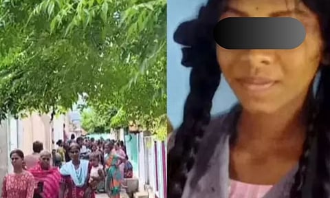 A 15-year-old schoolgirl was found dead in a well near her house in Tirunelveli district on July 20. (Photo: Daily Thanthi)