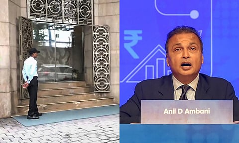 Industrialist Anil Ambani's office, in Mumbai, Thursday, July 24, 2025 (PTI)