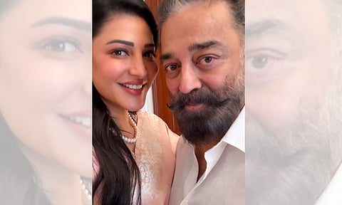 Shruti Haasan and Kamal Haasan (IANS)