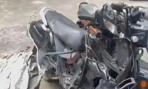 Noida: BMW car crashes into scooter, kills girl, injures 2 more (PTI)