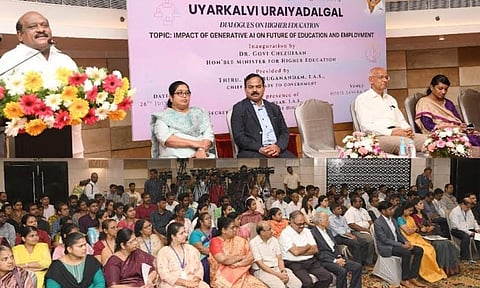 Tamil Nadu State Council for Higher Education launched Uyarkalvi Uraiyadalgal Dialogues on Higher Education