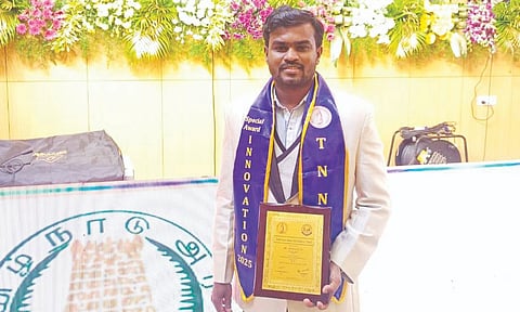 Arokiaraj U, a senior nursing officer