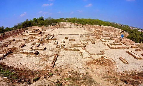 Indus Valley civilization - archaeological site of Harappa (Wikimedia Commons) 
