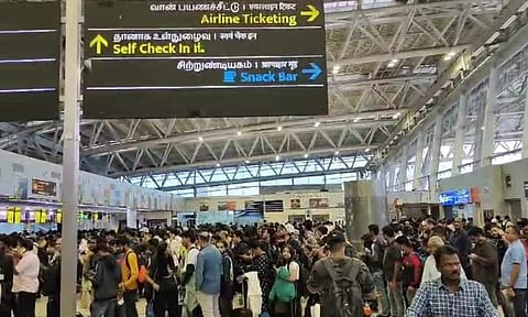 Chennai Airport sees 8.23% rise in passenger traffic in first half of 2025 