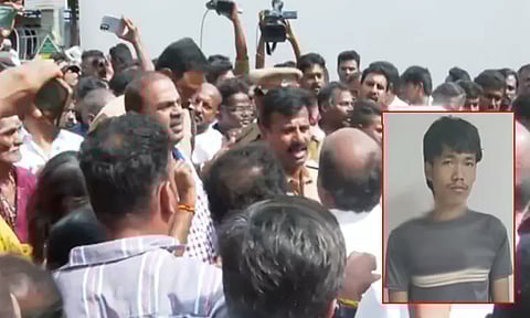 Sanitation worker arrested for sexually harassing schoolgirl (Daily Thanthi)