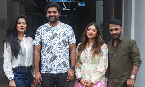 L to R: Shilpa Manjunath, Vetri, Kharesma, and Anish Ashraf (Photo: Hemanathan)