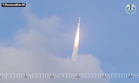 NISAR launch among world's most precise, says ISRO chief Narayanan (Photo: Hemanathan M) 