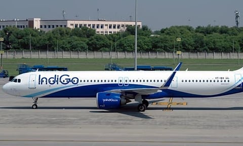 Representative image o IndiGo flight
