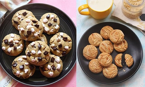 S'mores cookies, AlmondCookies