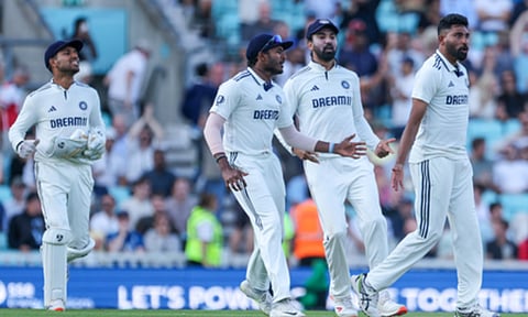 Mohammed Siraj castled Zak Crawley with a brilliant yorker (IANS)