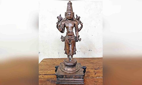 Recovered panchaloha idol 