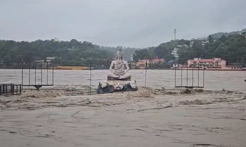 Rivers across 8 states flow above danger mark (IANS)