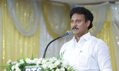 TN School Education Minister Anbil Mahesh Poyyamozhi