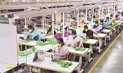 Pic from Tirupur garment exports company