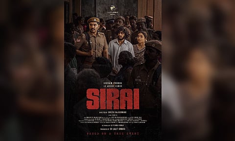 First-look poster of Vikram Prabhu's Sirai