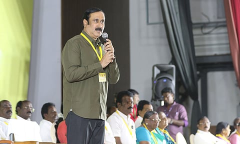  PMK president Anbumani Ramadoss