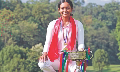 Golfer Ananthi swings for big league