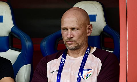 Head coach of India Joakim Alexandersson 