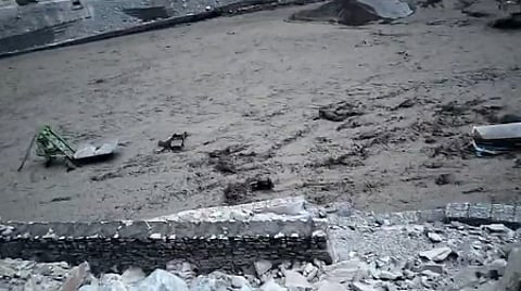 Visual from the spot