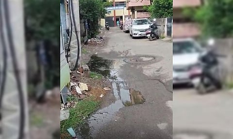 Persistent overflow of sewage on Xavier Street have irked residents and have called for immediate attention 